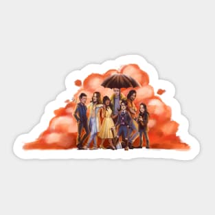 The Seven Siblings Sticker